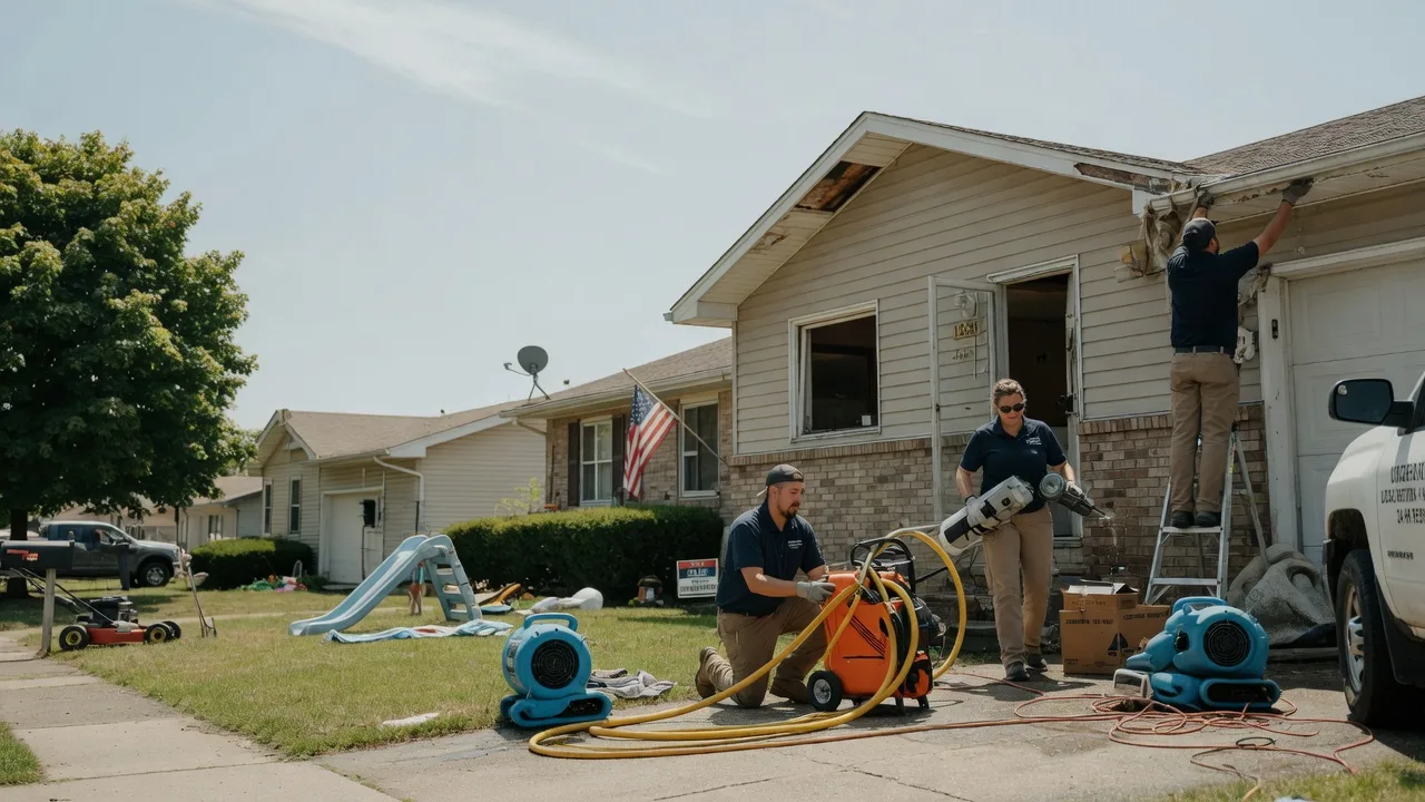 Water Damage Restoration in Farmer City, IL near me